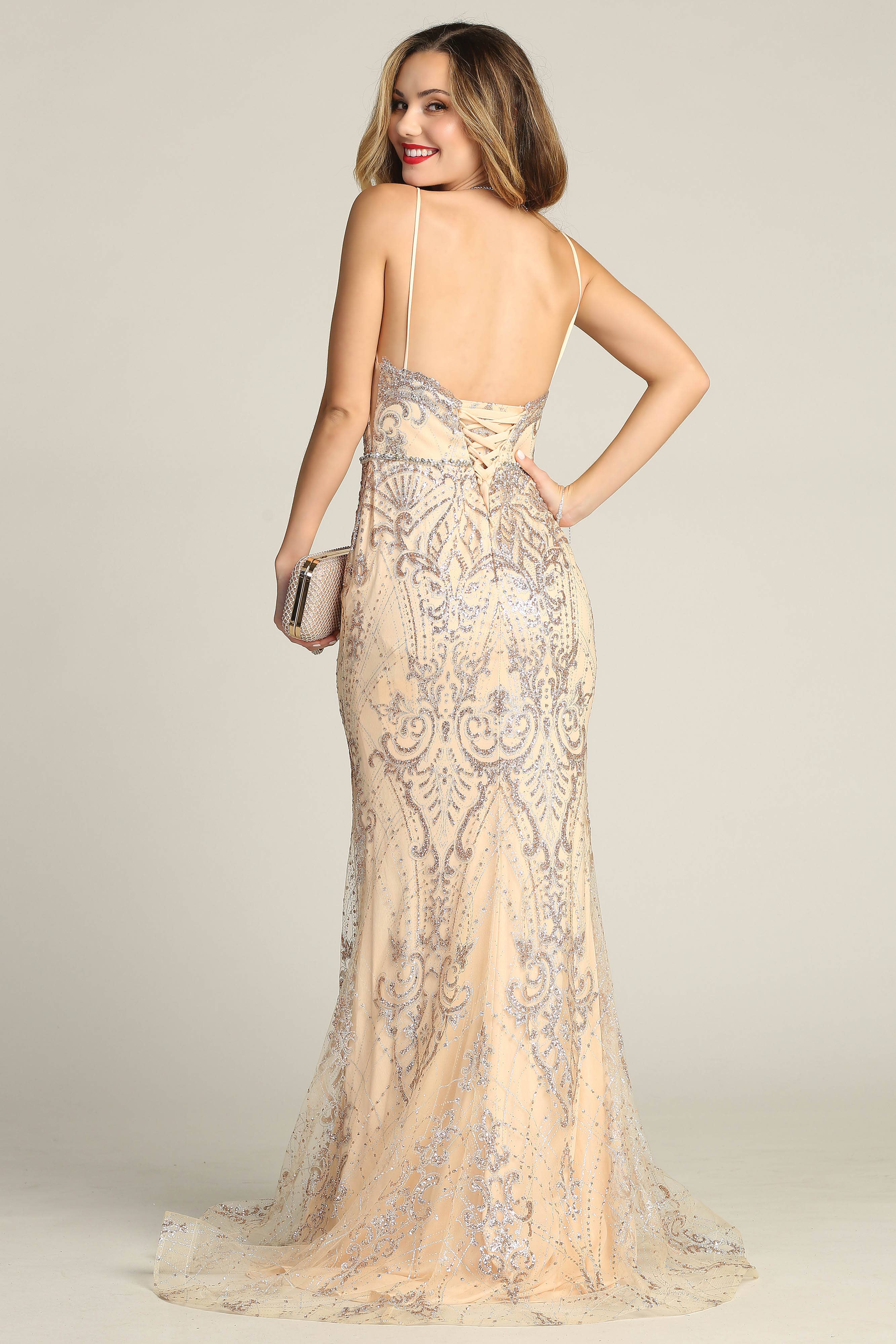 Chicas – wholesale Gown – Women's – Floor Length/mermaid Ornate Dress CHF305313