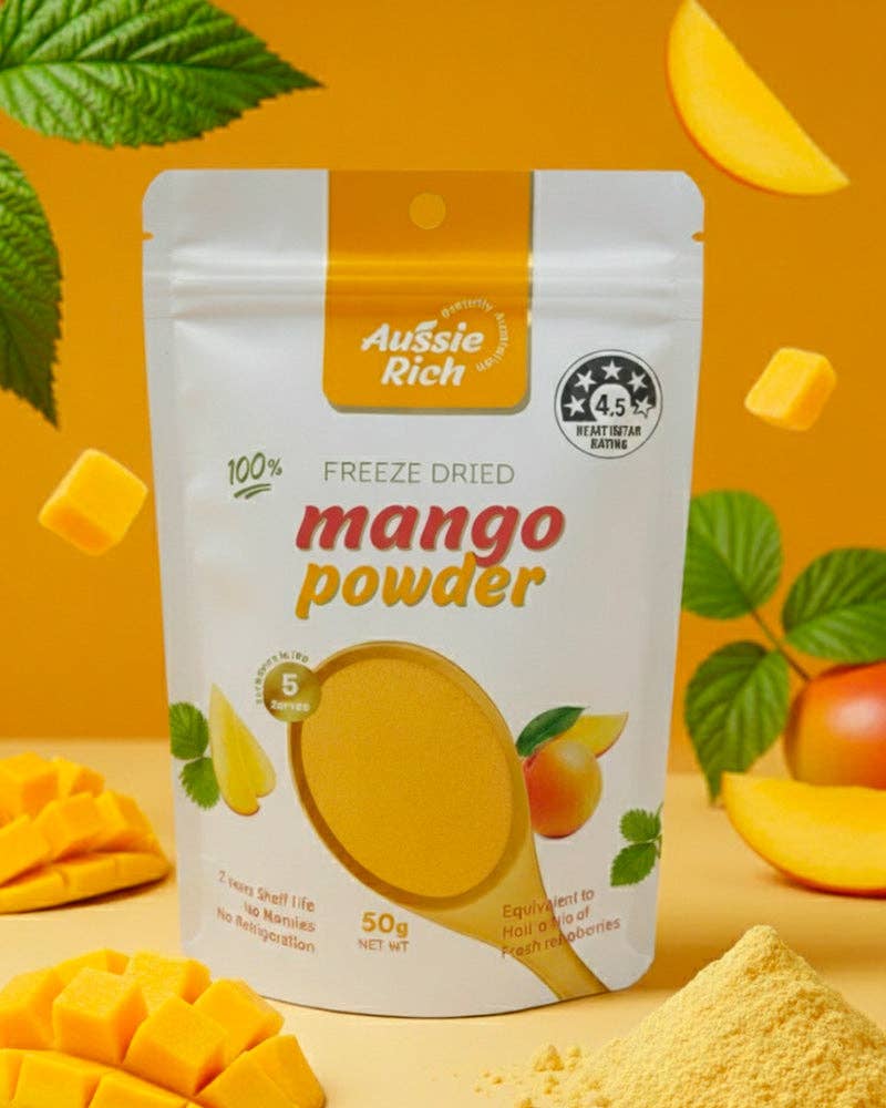 Forever Foods - Vendita all'ingrosso Proteine/superfood in polvere - Polvere di Mango - Liofilizzata0