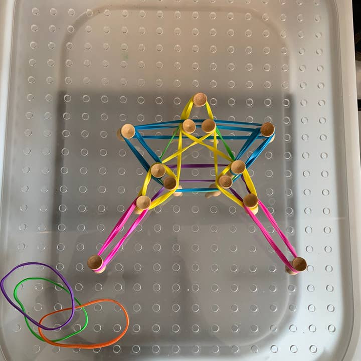 Stars and Sensory - Wholesale Toy Set - Kids - Acrylic Geo Flisat Inserts