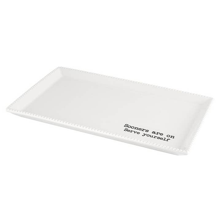 Serving Platter - Sooners for wholesale by 47th & Main (Creative Brands)