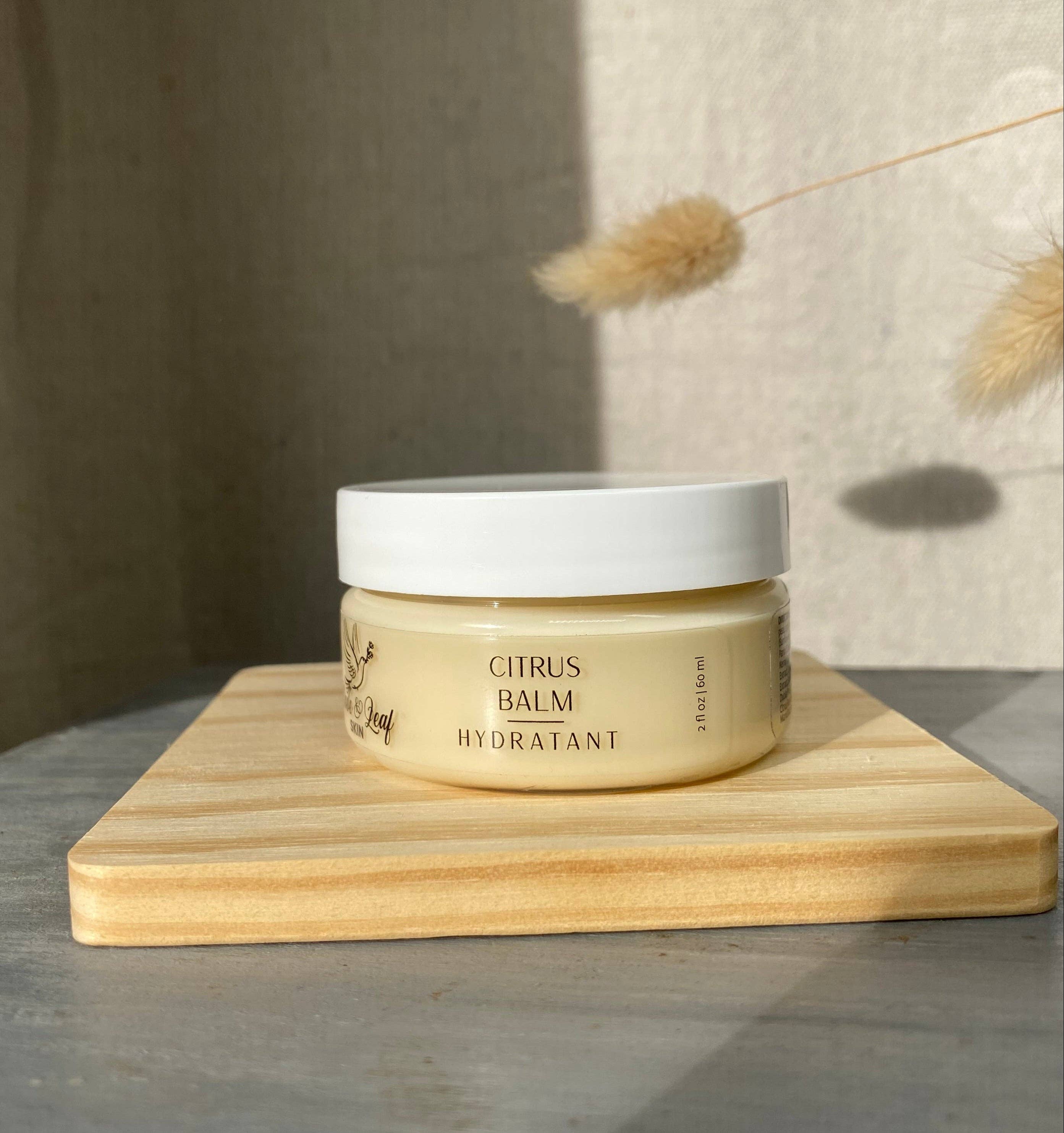 Dove & Leaf Skin - Wholesale Facial Moisturizer - Citrus Balm | Brightening Face Moisturizer | Dove & Leaf Skin3