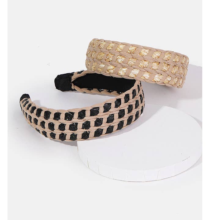 Two Piece Braided Headband for wholesale by Collections by Fame Accessories