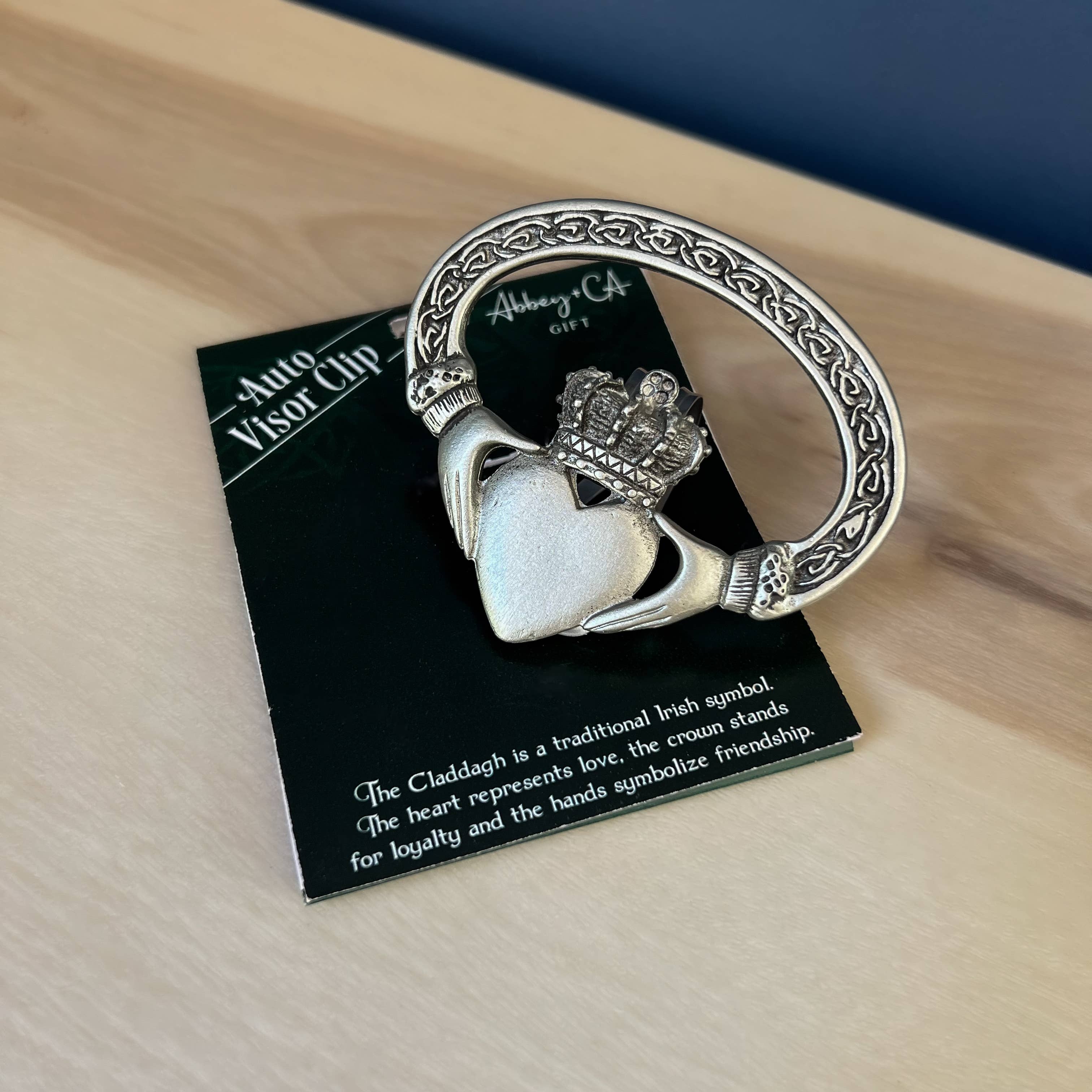 Abbey + CA Gift - Wholesale Visor - Women's - Claddagh Visor Clip7