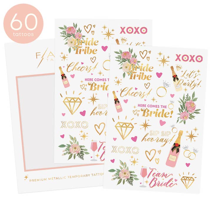 Flash Tattoos – Engroshandel Midlertidig tatovering – BOUGIE BACHELORETTE midlertidige tatoveringer