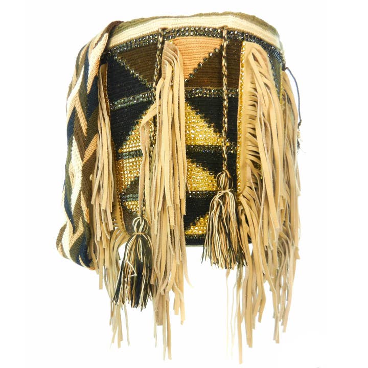 Fleek Open Double Wayuu Luxury Mochila Bag for wholesale by LUXCHILAS