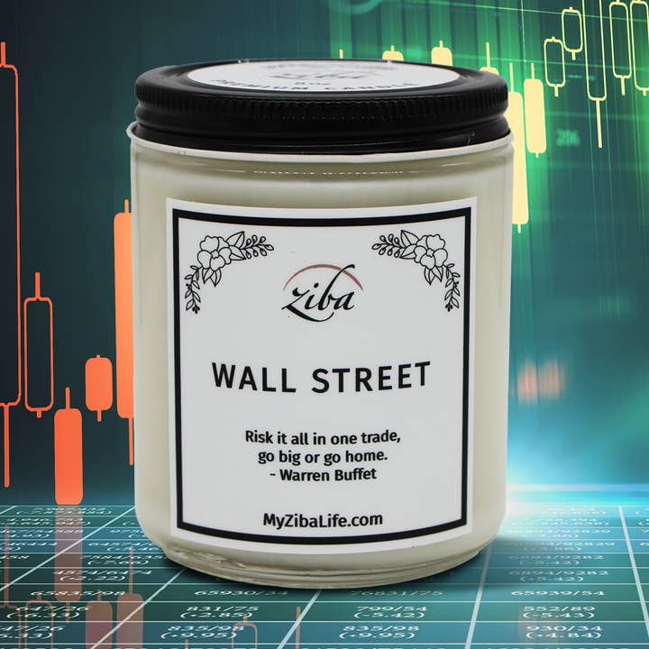 Wall Street - Premium Soy Wax Candle for wholesale by Ziba Candles