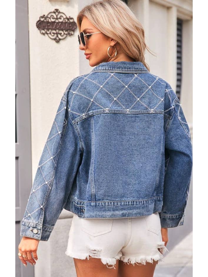 Blue Denim Jacket for wholesale on Faire1