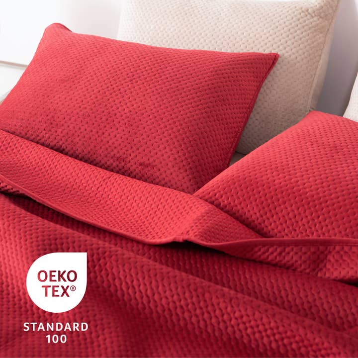 Kasentex - Vendita all'ingrosso Federe/copricuscino - Set di 2 fodere per cuscini, morbide e leggere, decorazione per biancheria da letto20