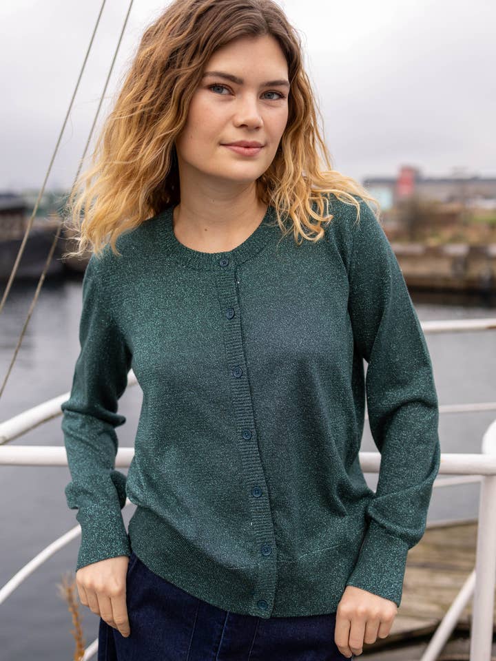Cardigan Brillante de Bosque Danelunch para venta al por mayor de Danefae København