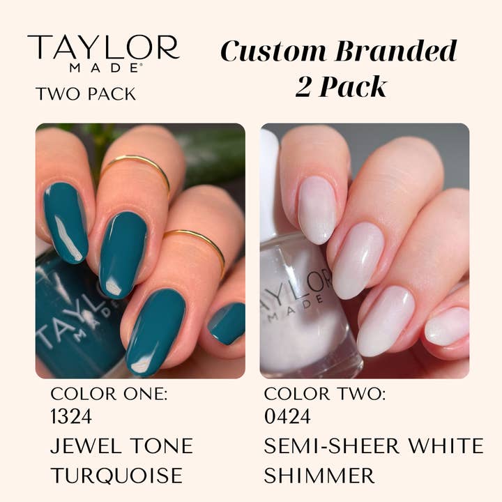 Taylor Made Polish - Vendita all'ingrosso Smalto per unghie - Smalto per unghie personalizzato: confezione da 2 a lunga tenuta + vegano + non tossico63