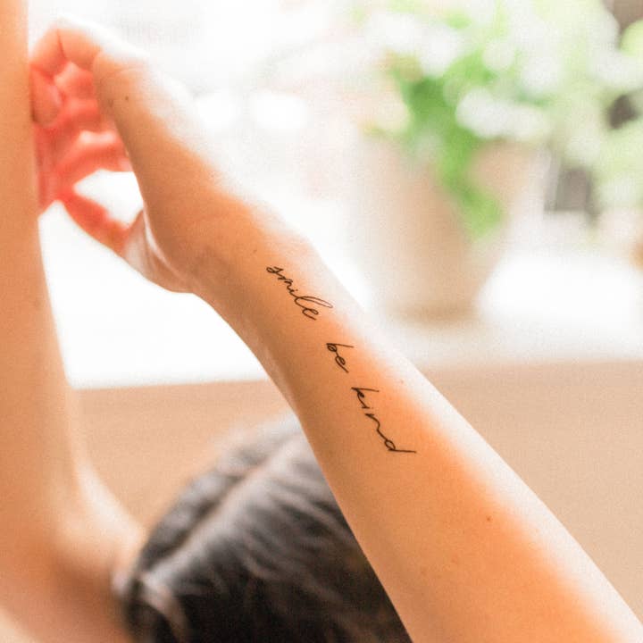 INKED by Dani - Wholesale Temporary Tattoo - Self Love Temporary Tattoo Pack6