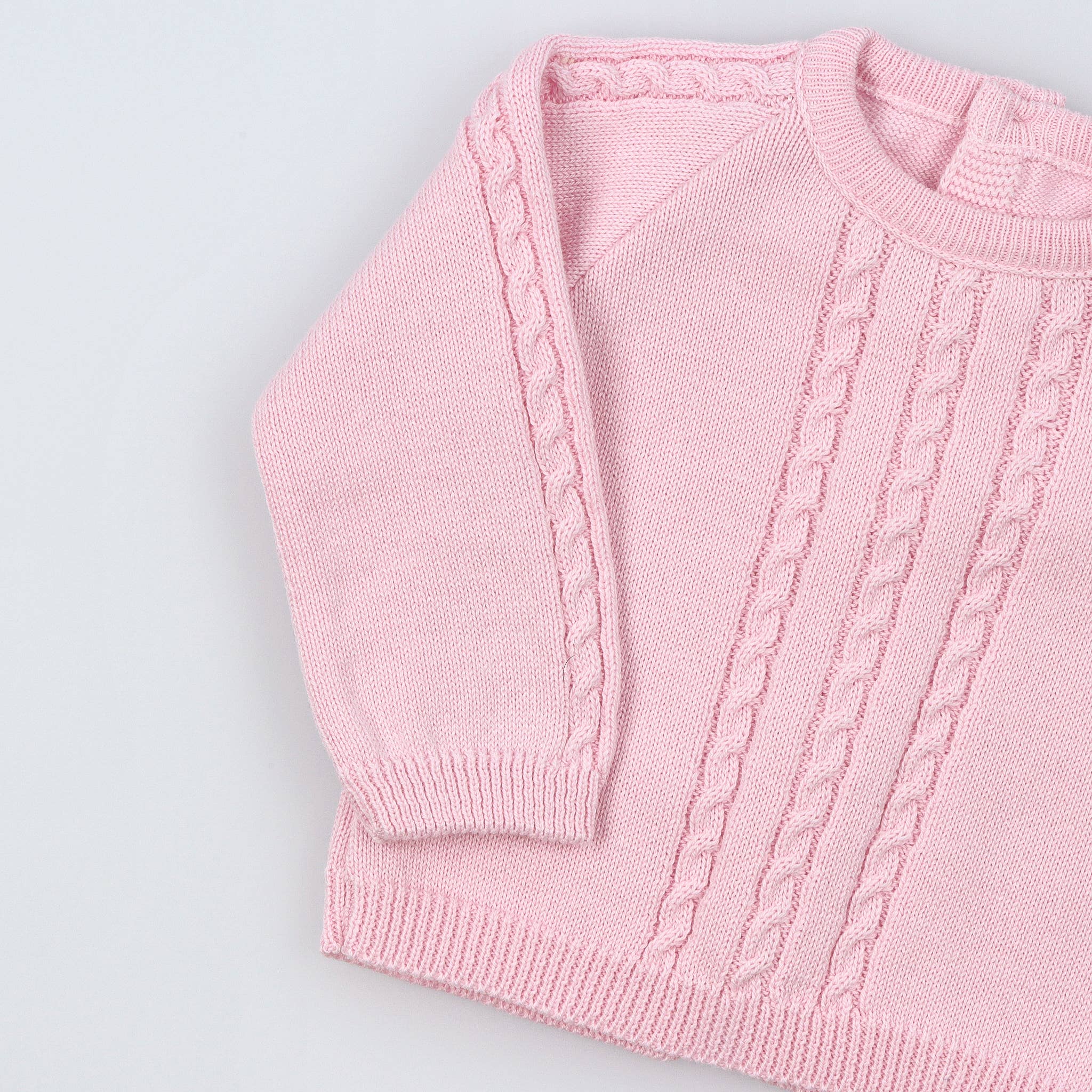 Bean Baby Clothes - Wholesale Clothing Set - Baby - Baby Cotton Knit Sweater and Pants Set33