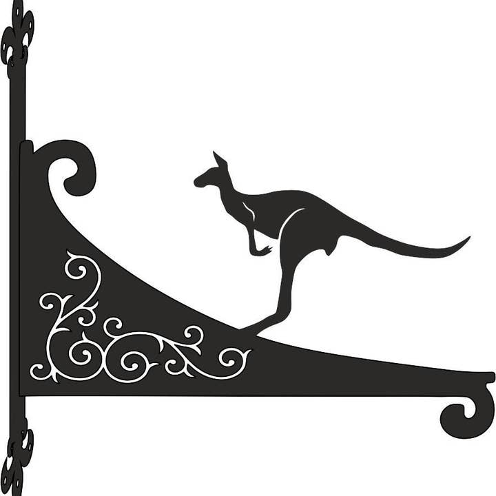 Staffa pensile ornamentale a forma di can per la vendita all'ingrosso da parte di Steel Images