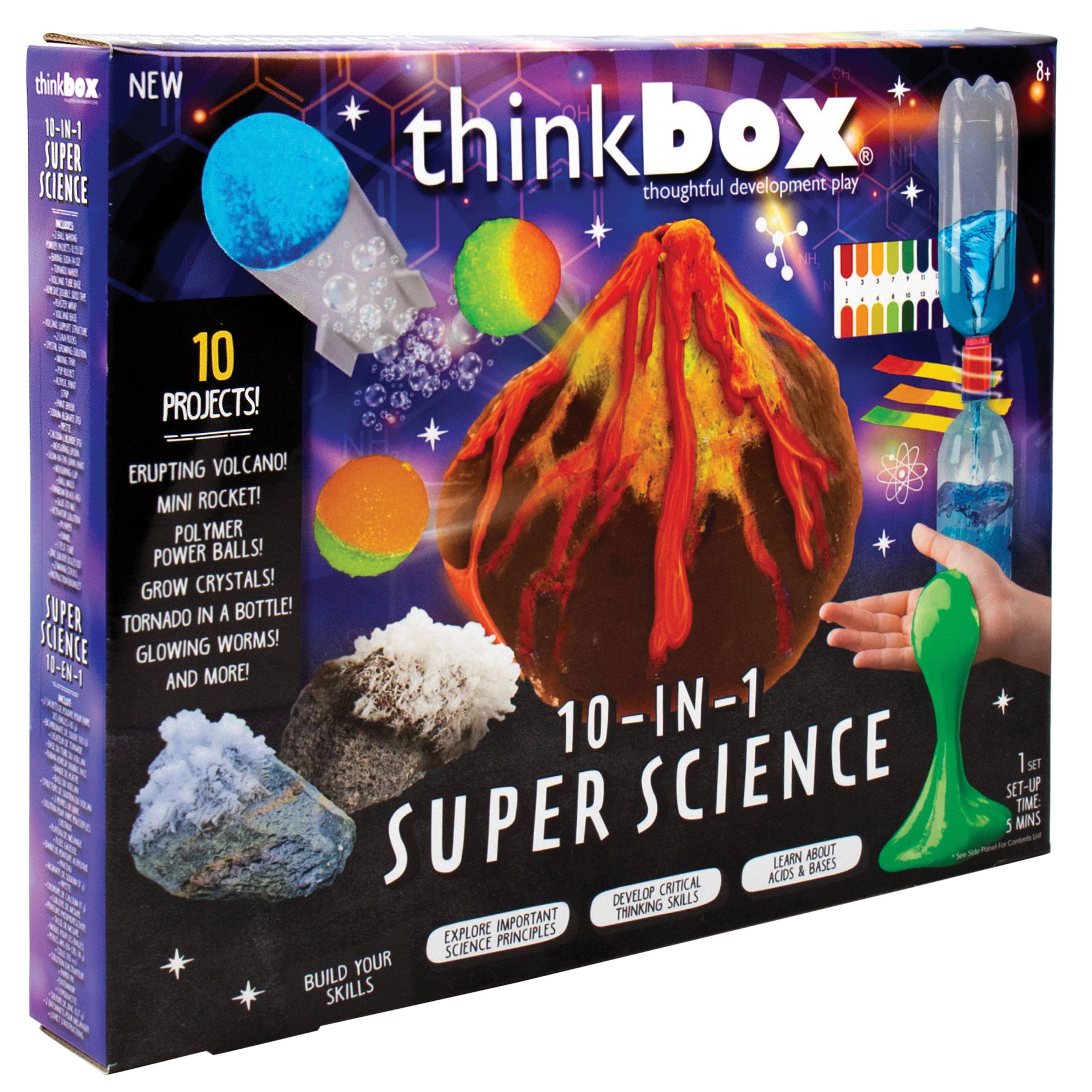 US Toy Company - Wholesale Toy Set - Kids - Tb 10-In-1 Super Science 4-unit case pack1