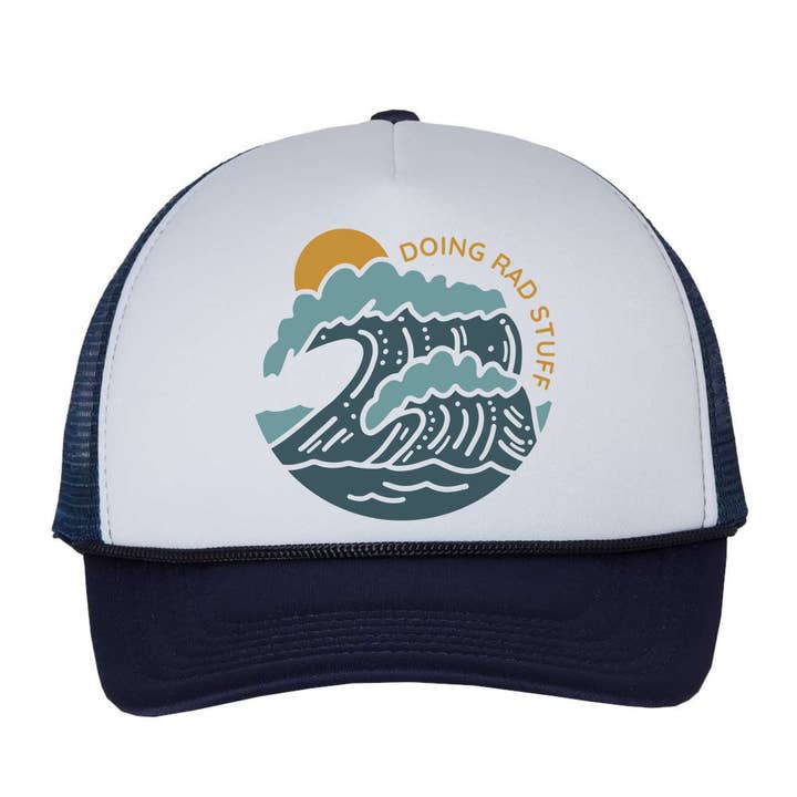 Fazendo coisas de estrada Coastal Kids Trucker Chapéu Surf Jovem Criança por atacado de Spruce Seed