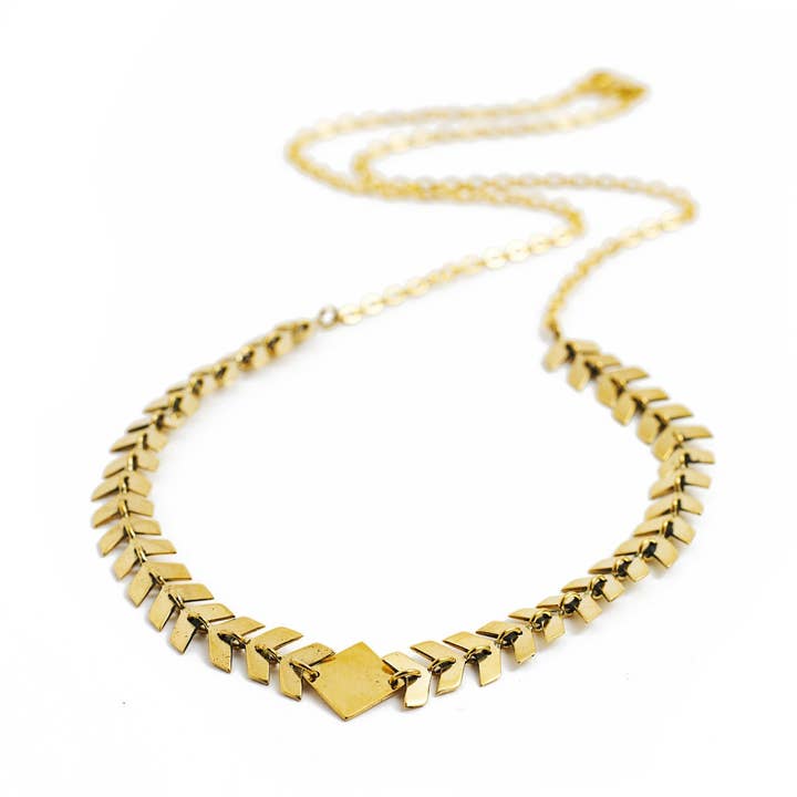 Necklace FERN Boho Kelabang for wholesale by FERN