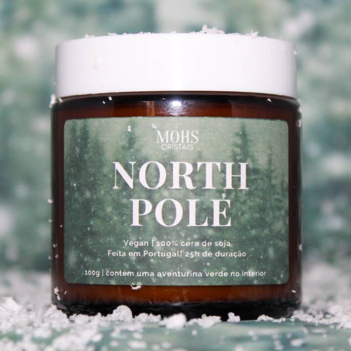 Vela North Pole (Edição Limitada de Natal) por atacado de MOHS Cristais