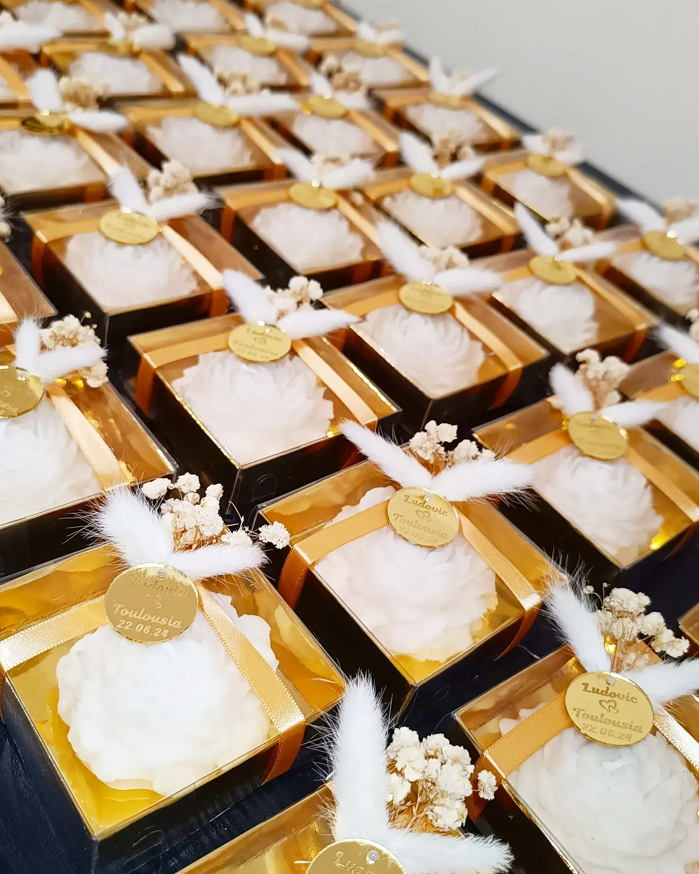 Prechi creations – wholesale Novelty candle – Bougie Personnalisée pour Mariage - Cadeau de Mariage Unique1