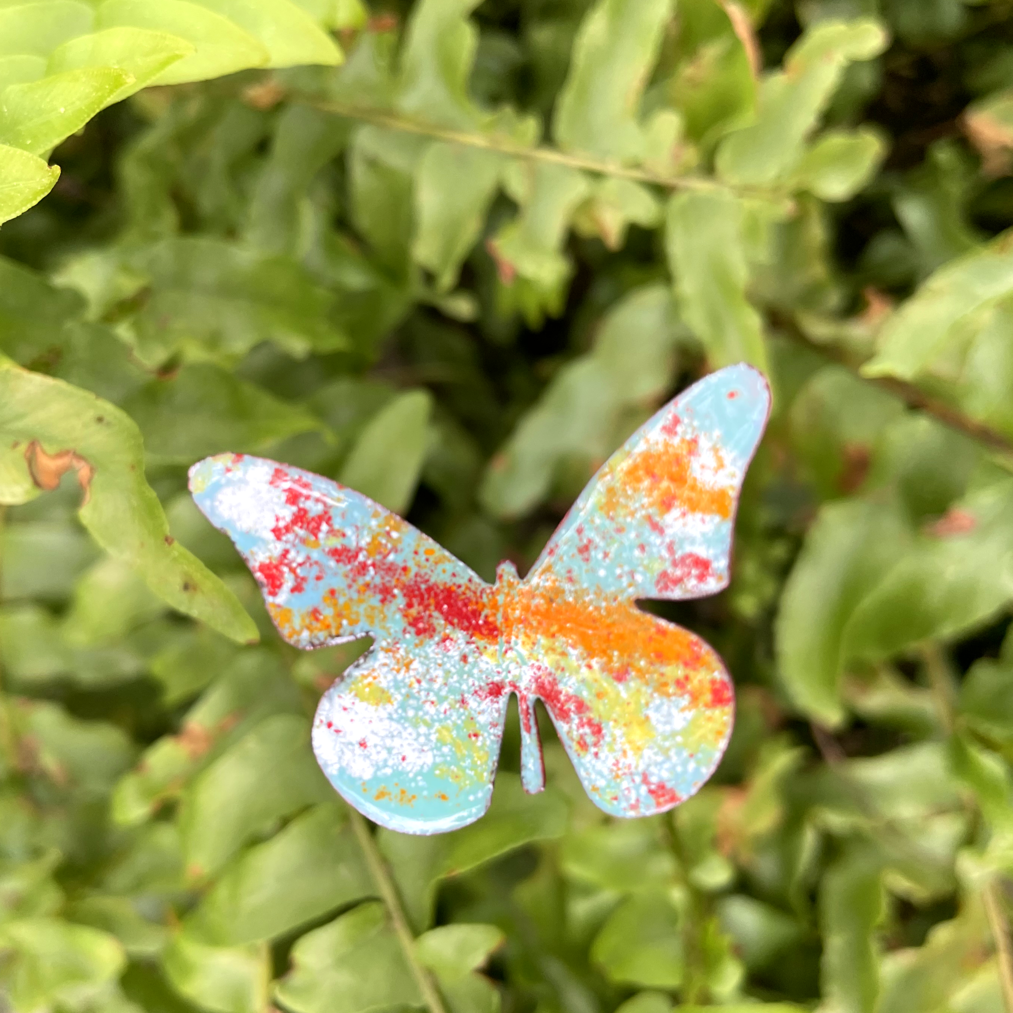 Clever Goods by Annabelle Noel Designs - Wholesale Garden/Lawn Stake - Small Copper Enamel Butterflies14