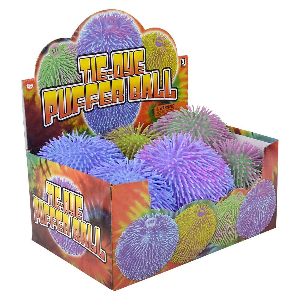 La Luna Bella - Toys – wholesale Squishy toy – Kids & Baby – 9" TIE-DYE PUFFER BALL LLB kids toys1