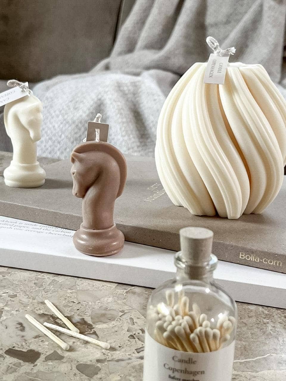 Candle Copenhagen – Engroshandel Stearinlys/lysestage – THE KNIGHT3