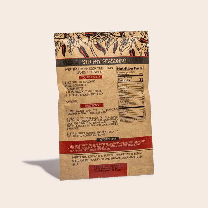 Ocean State Pepper Co. - Wholesale Dried Spice Mix - Heart and Seoul - Korean BBQ Stir Fry Mix