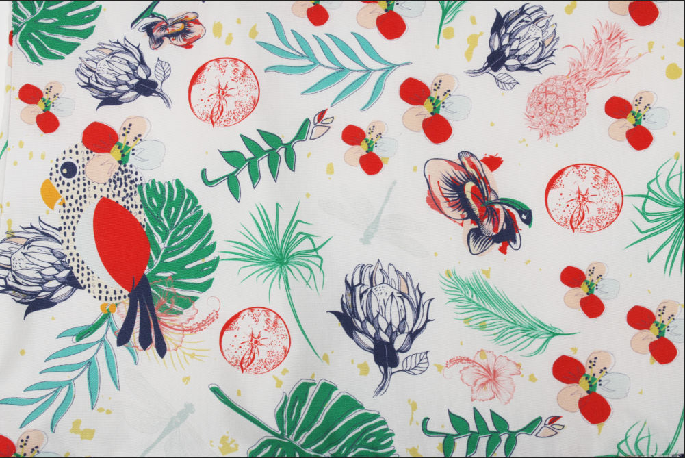 Minna - Wholesale Dress - Kids -  Drop waist Dress - Tropical Paradise 10