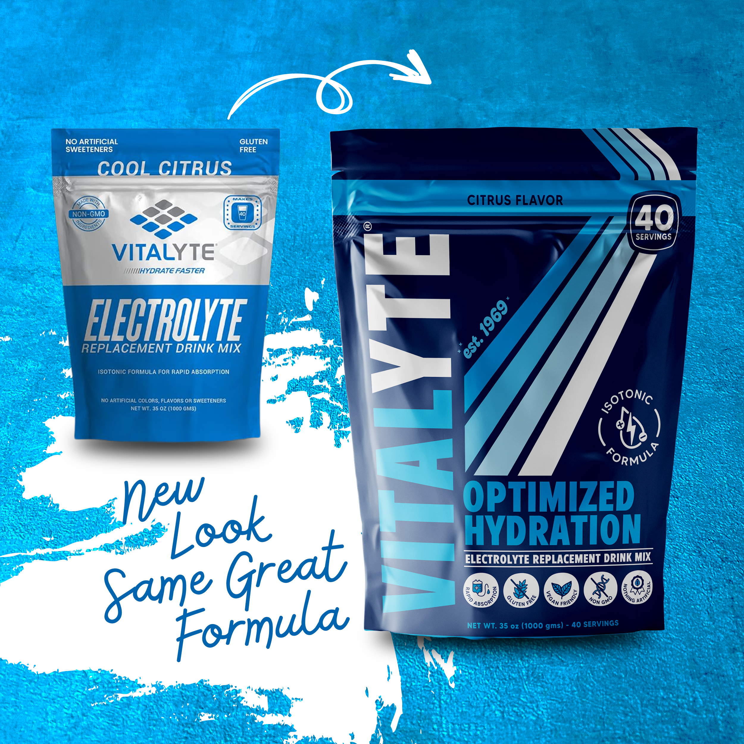 Vitalyte Sports Nutrition – wholesale Powdered health drink – Cool Citrus Stand Up Pouch - Electrolyte Replacement Drink Mix6