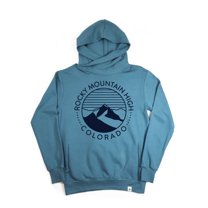 Rocky Mountain High Cowl Neck Hoodie for wholesale by Snow Business USA