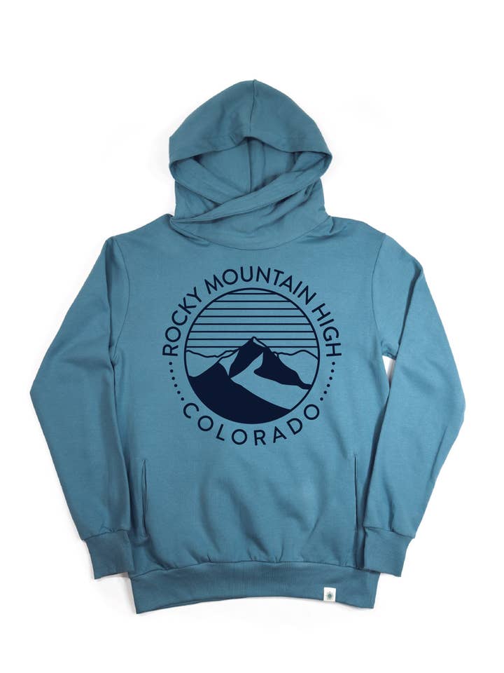 Snow Business USA - Wholesale Hoodie - Unisex - Rocky Mountain High Cowl Neck Hoodie