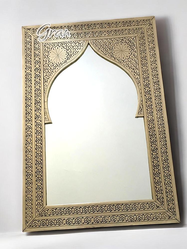 Gran Wholesale - Wholesale Wall Mirror - Handcrafted Moroccan Wall Mirror with Intricate Design0