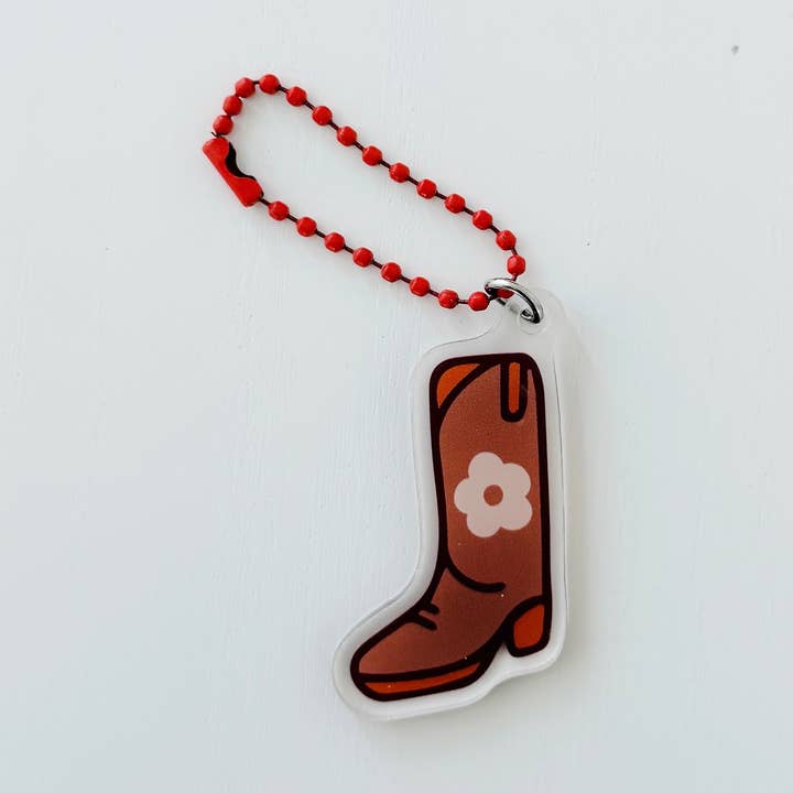 Bag + Journal Charm: Boot for wholesale by The Paper + Craft Pantry