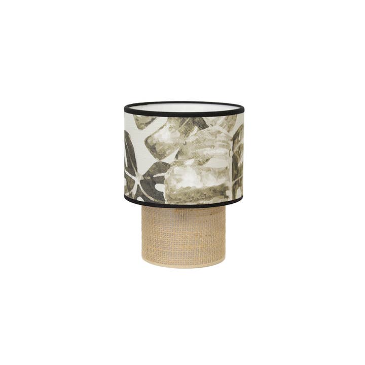 Lampe TABATA 22cm imprimé Kenya pour la vente par SEYNAVE