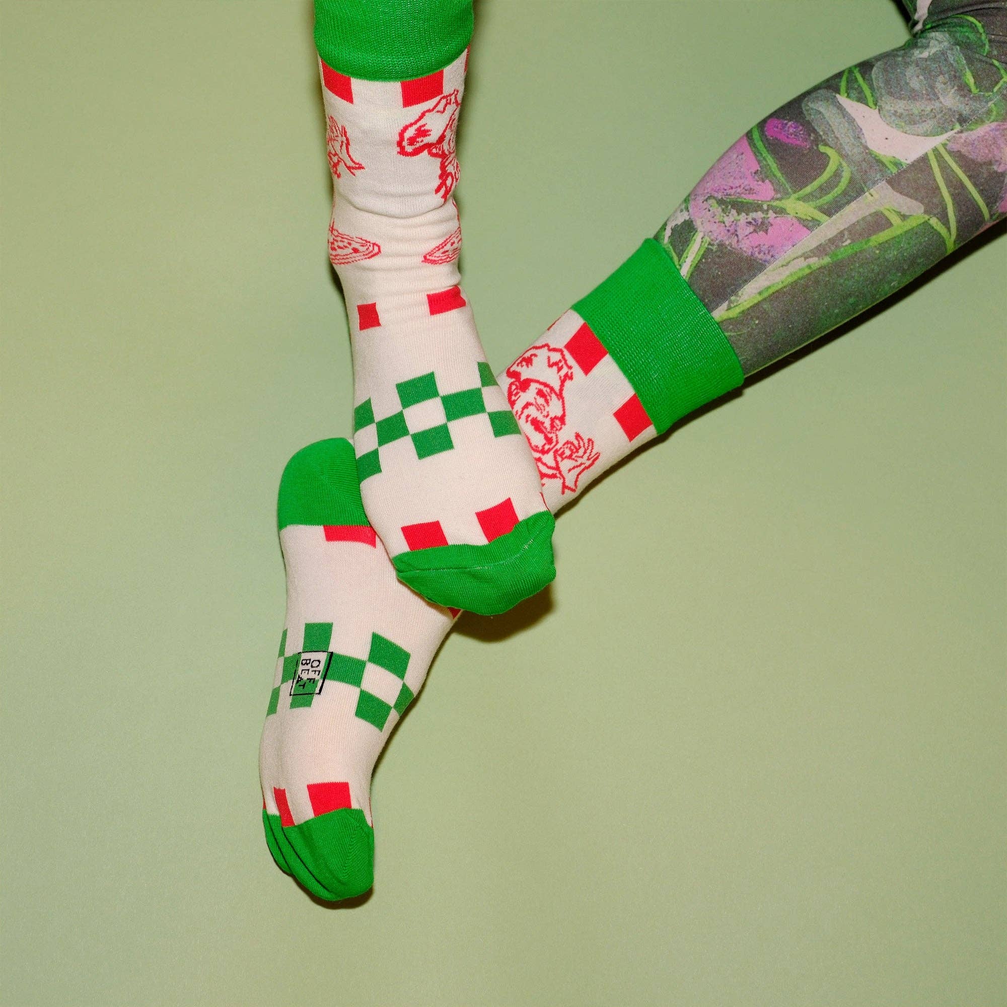 Offbeat - Wholesale Socks - Unisex - Pizza street food socks I Wholesale3