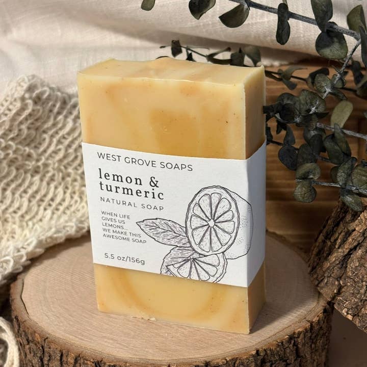 West Grove Soaps - Wholesale Bar Soap - Body Bar Soaps - 5oz, All-Natural, Cold Process3