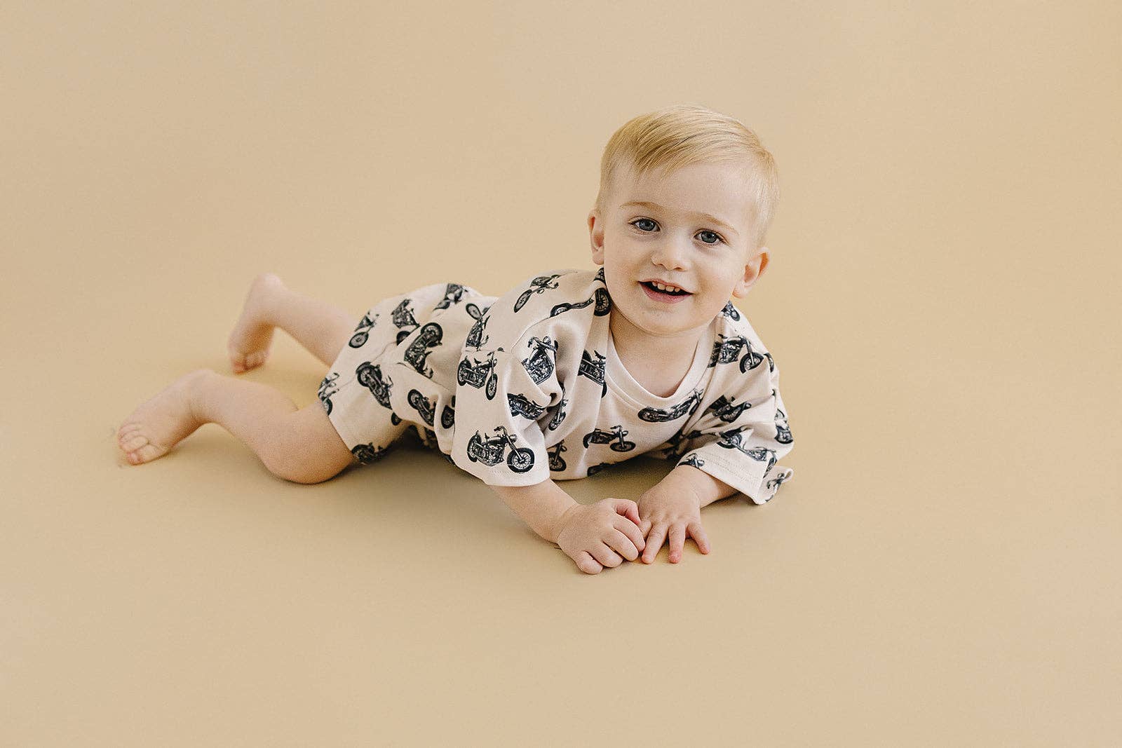 Lucky Panda Kids - Vente Ensemble haut et short – enfant - Ensemble de shorts | Né pour rouler14