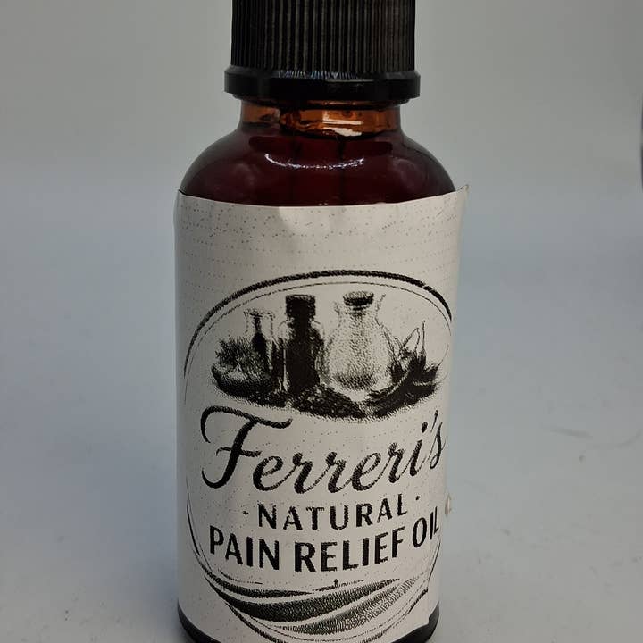 Ferreri’s Natural Pain Relief Oil for wholesale by Ferreri's