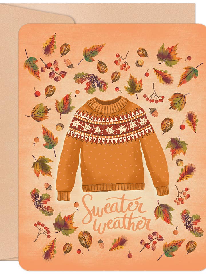 Carte d'Halloween Temps de Pull pour la vente par Willow & Ivy Press