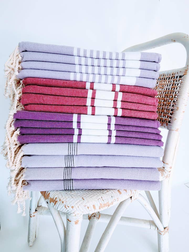 16 Enkele maat Strandlaken/Sarong - Lavendel voor wholesale door wonderfouta