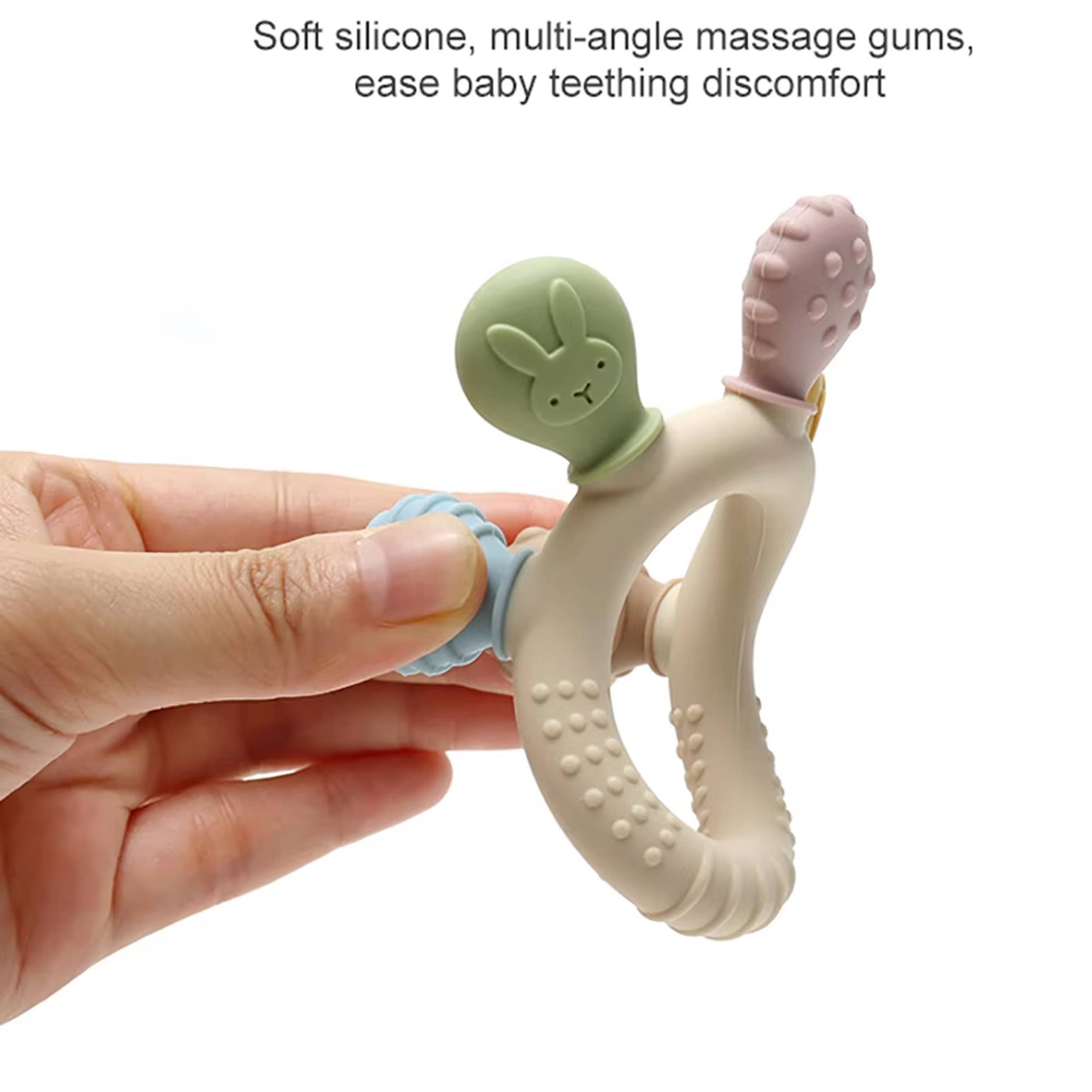 Pagdee Kids Juniors - Wholesale Handheld Rattle - Baby - Holiday Décor Sensory Chew Hand Toys For Toddler - Assorted2