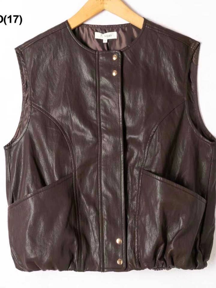 SYNTHETISK VEST for engroshandel hos SWEET MAGIC MODA Y COMPLEMENTOS