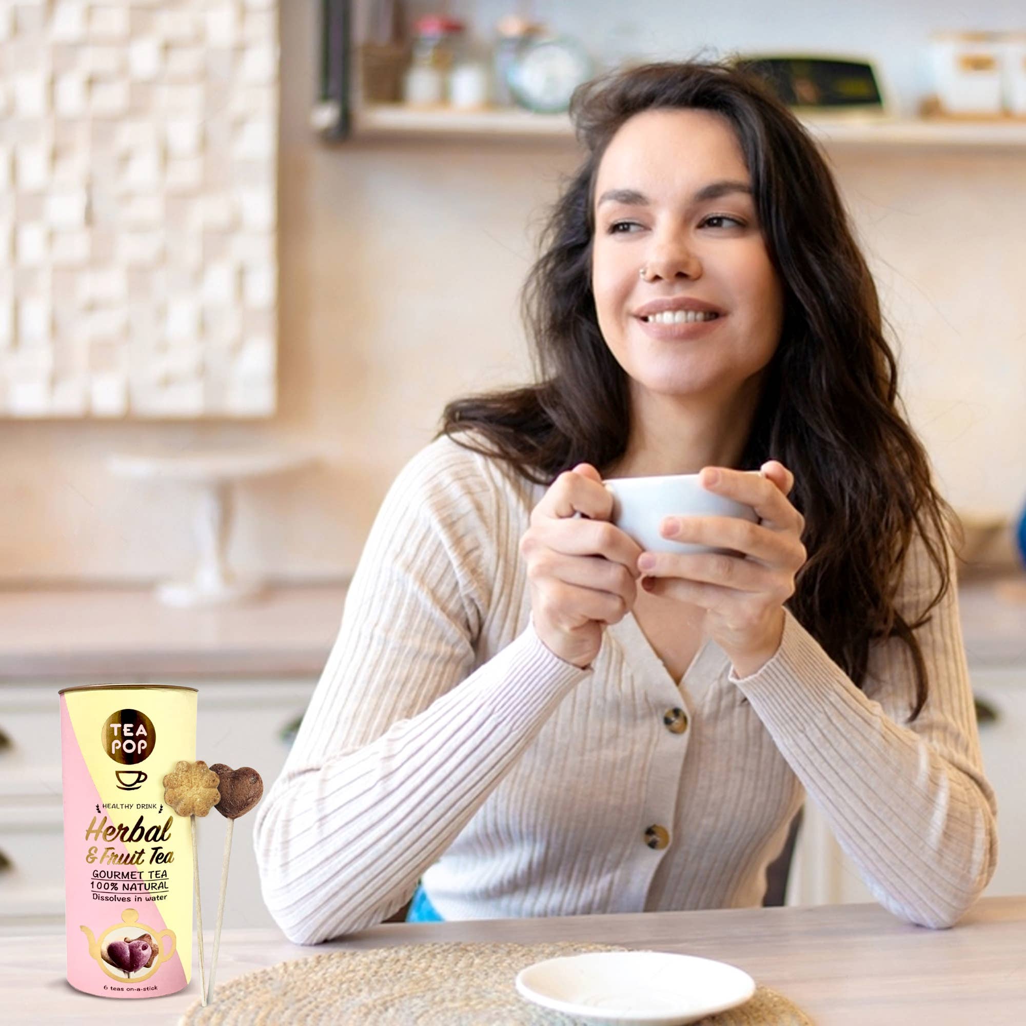 Northern Tea Company - Wholesale Health/Detox Tea - Herbal & Fruit Tea On-A-Stick!,100% Natural Crystallised Tea4