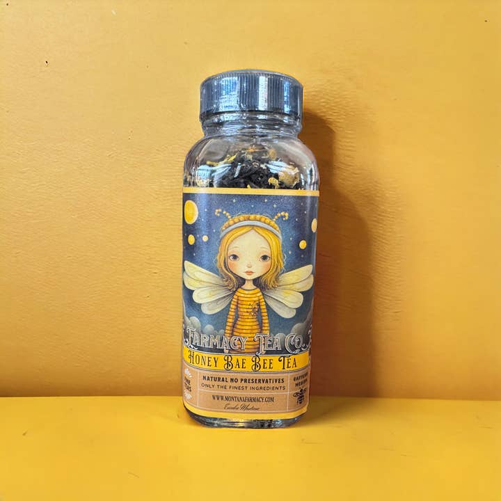 Montana Farmacy - Wholesale Loose tea - Honey Bae Bee Tea honey flavored black tea full of sunshine6