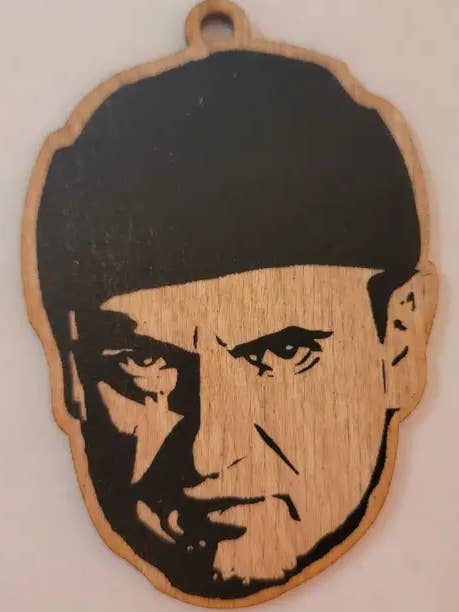 Natale - Mamma, ho perso l'aereo - Harry - Decorazione in legno, Magnete, Portachiavi per la vendita all'ingrosso da parte di LetterCraft