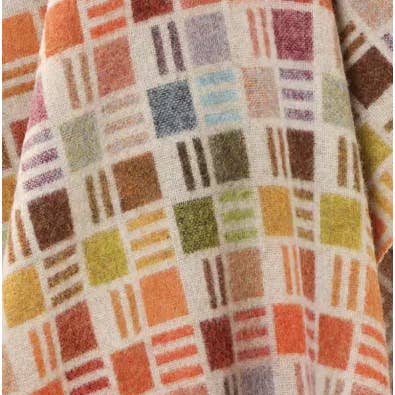 Bronte Moon - Wholesale Throw blanket - Contemporary Windowpane, Multi-Spot and Multi-Ribbon Range12