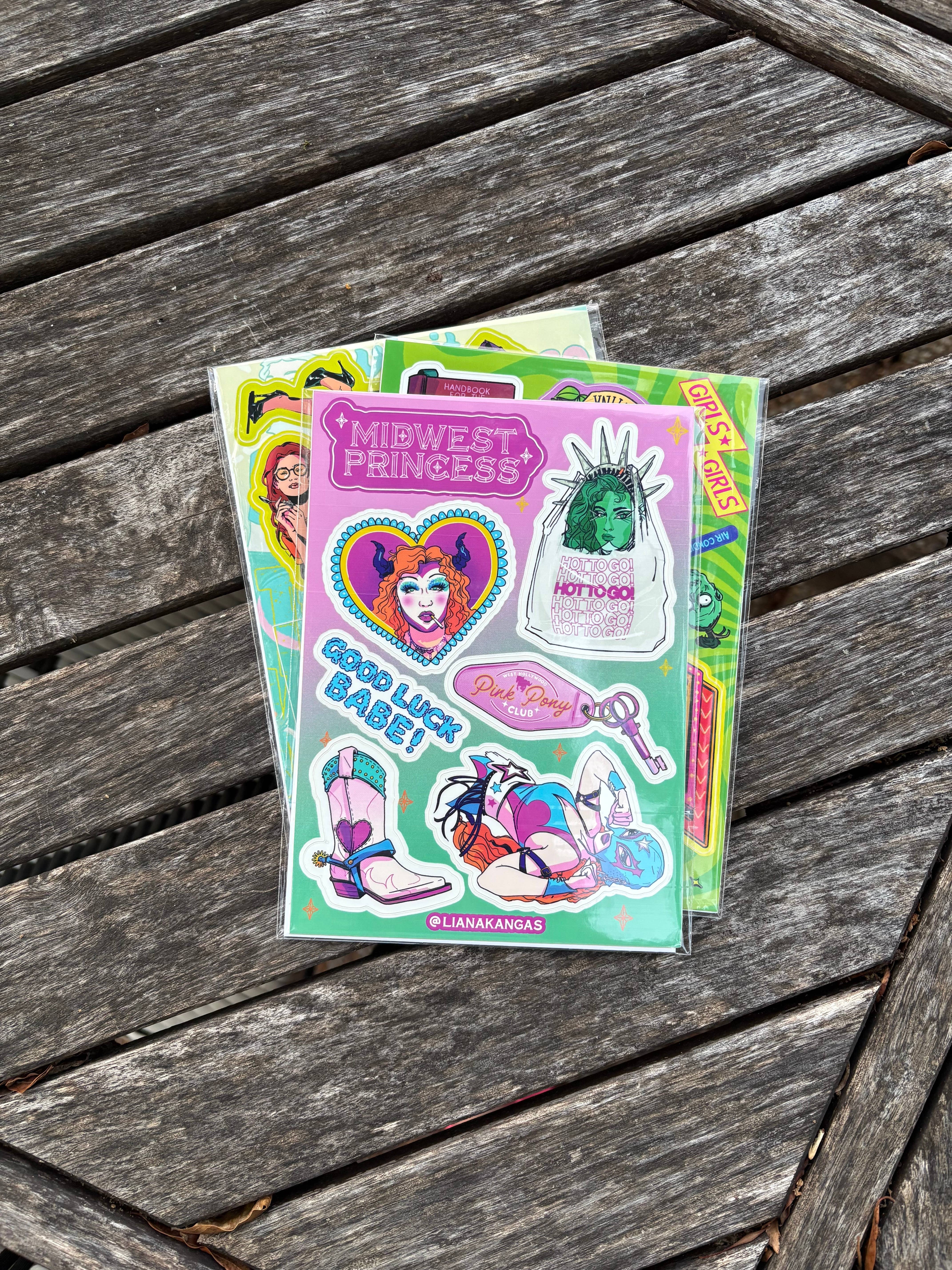 Liana Kangas - Wholesale Sticker - Beetlejuice Sticker Sheet1