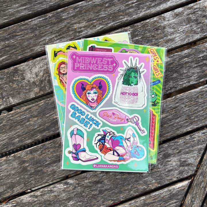 Liana Kangas - Wholesale Sticker - Beetlejuice Sticker Sheet1