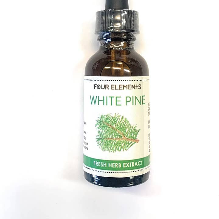 Four Elements Organic Herbals - Wholesale Tincture - White Pine Tincture - 1 oz1