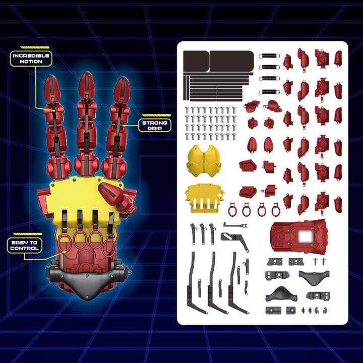 Science4you - Vendita all'ingrosso Gioco da costruire - Bambini - Giant Robot Hand - Giocattolo STEM per bambini (7 lingue)