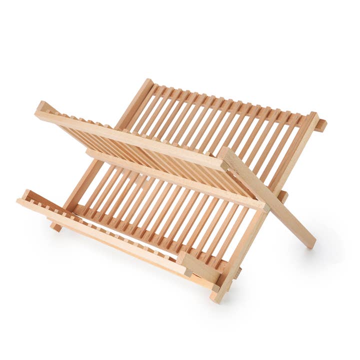ecoLiving - Wholesale Dish Drying Mat/Rack - Wooden Dish Drainer